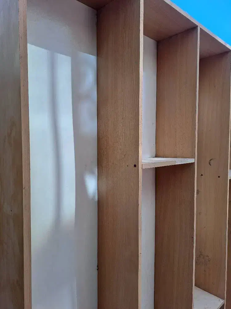 قفسه و دکور ام دی اف|کتابخانه، شلف، قفسه‌های دیواری|نورآباد, |دیوار