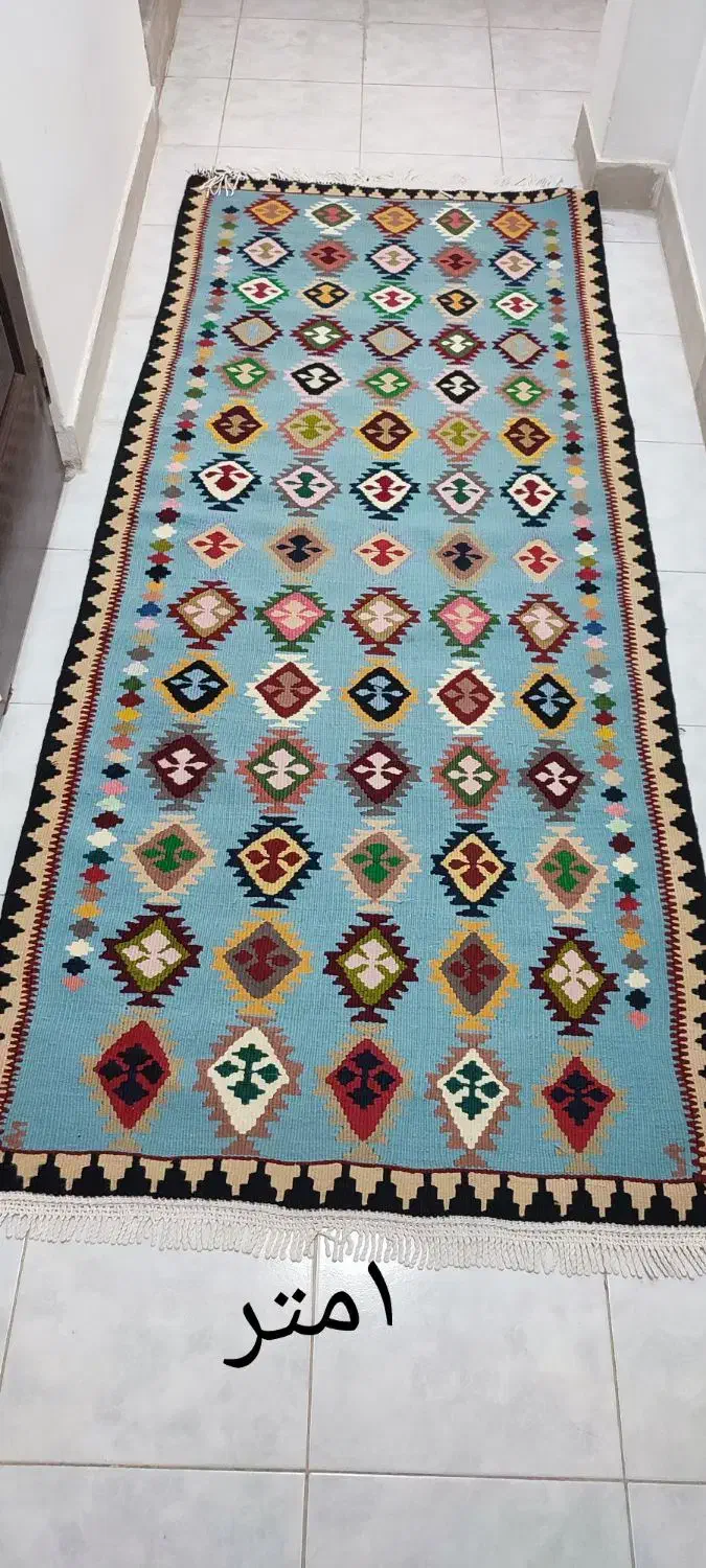 گلیم دست ساز|گلیم، جاجیم، گبه|سنندج, |دیوار