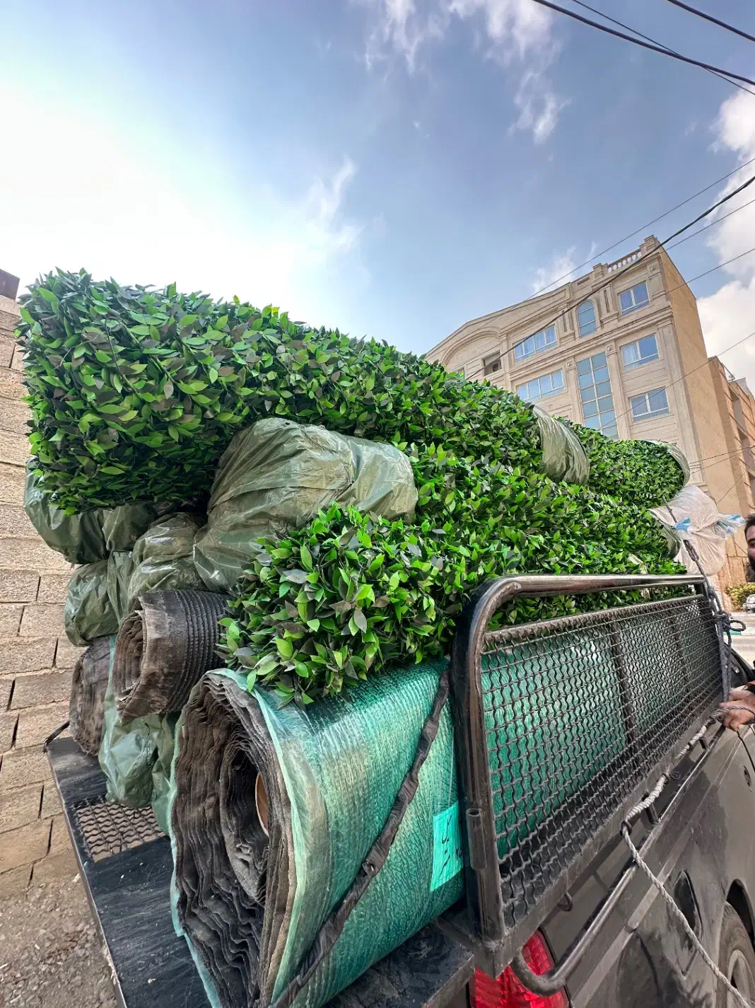 انبار مرکزی چمن مصنوعی و فنس برگ ریحون و گرینوال|مصالح و تجهیزات ساختمان|تهران, جوانمردان (اندیشه)|دیوار