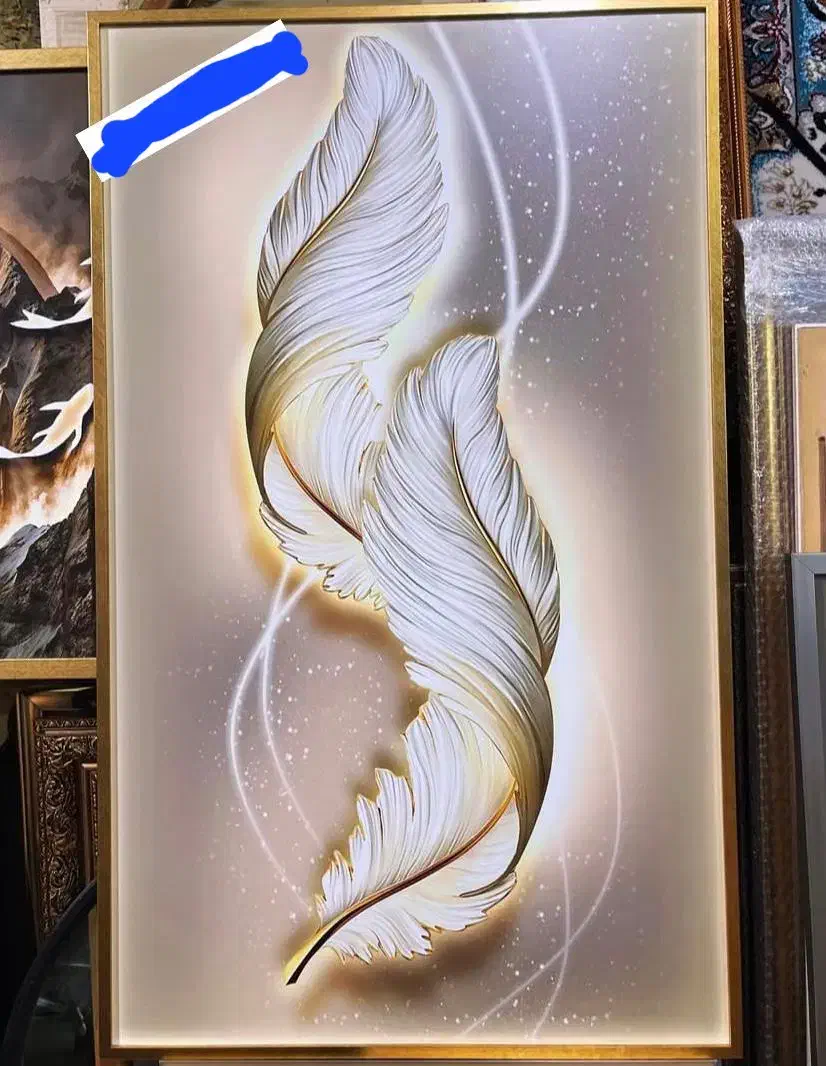 تابلو پر|تابلو، نقاشی، عکس|قم, باغ شریفی|دیوار