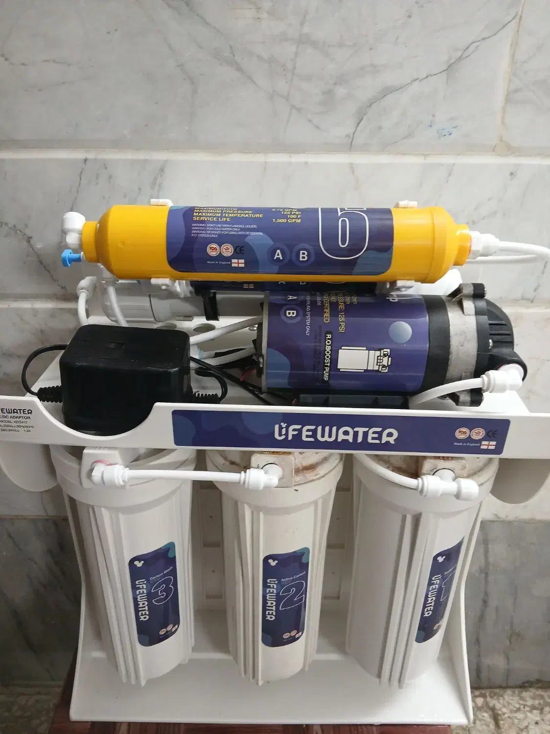 دستگاه تصفیه آب ۶مرحله فول|آب‌سردکن و تصفیه آب|قم, صادقی|دیوار