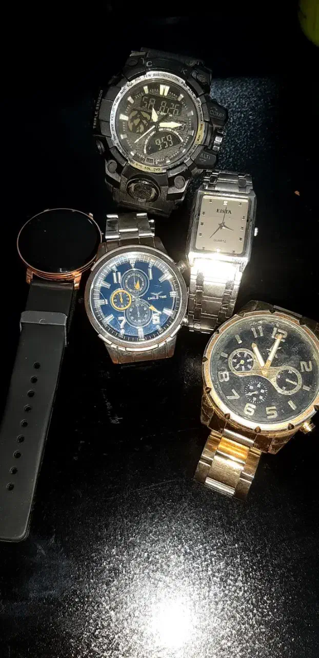 ۵عدد ساعت باطری ها تازه عوض شده|ساعت|مشهد, فاطمیه|دیوار