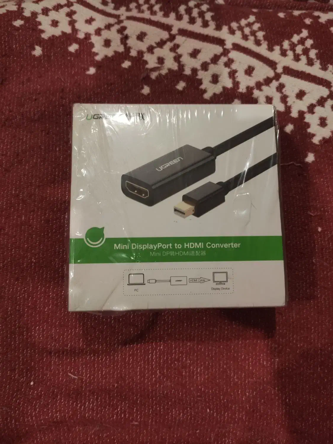 کابل تبدیل مینی دیسپلی یوگرین Ugreen به HDMI|لوازم جانبی موبایل و تبلت|شیراز, ارم|دیوار