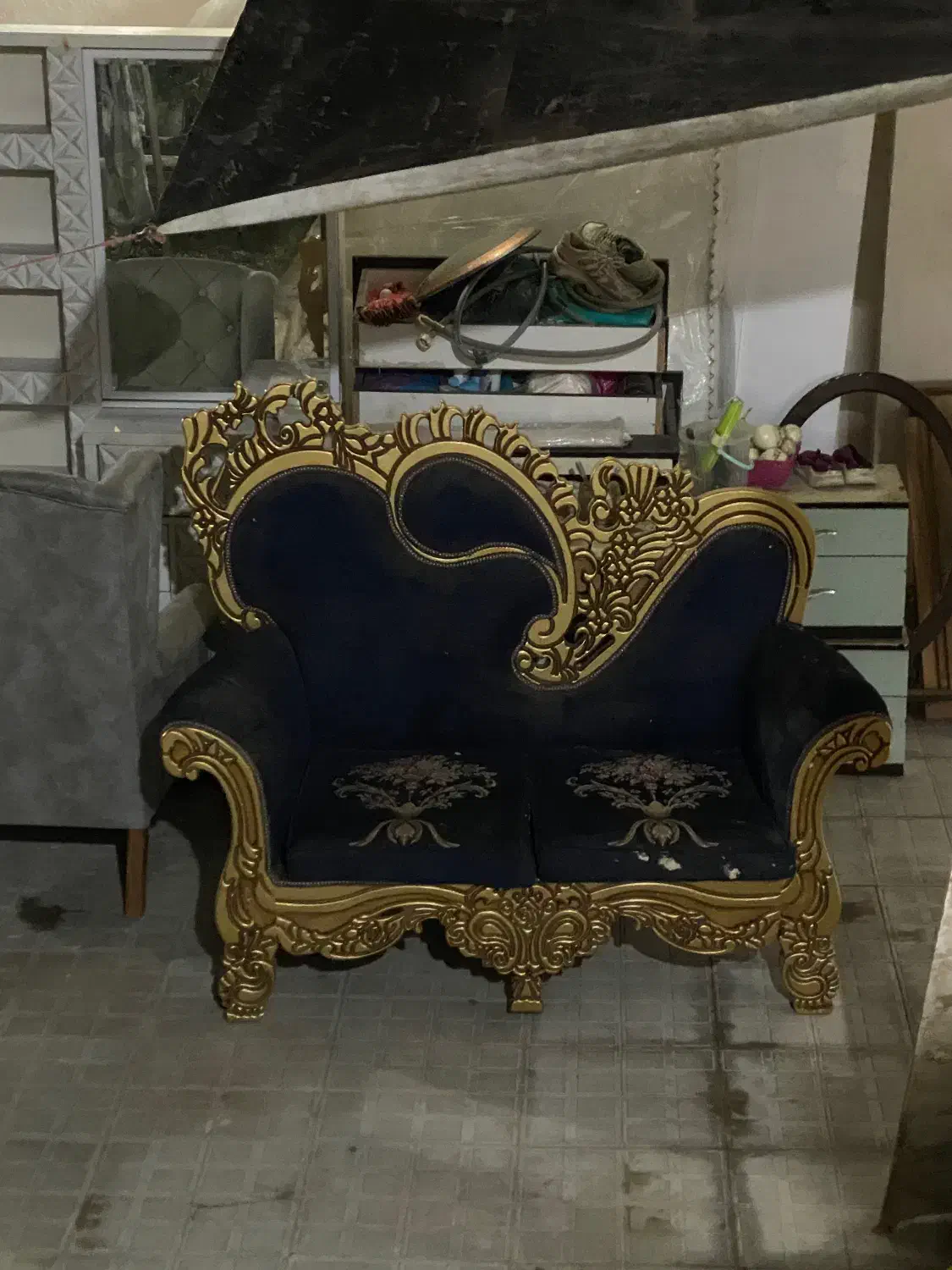 مبل سلطنتی7نفره|مبلمان خانگی و میز عسلی|گرگان, |دیوار