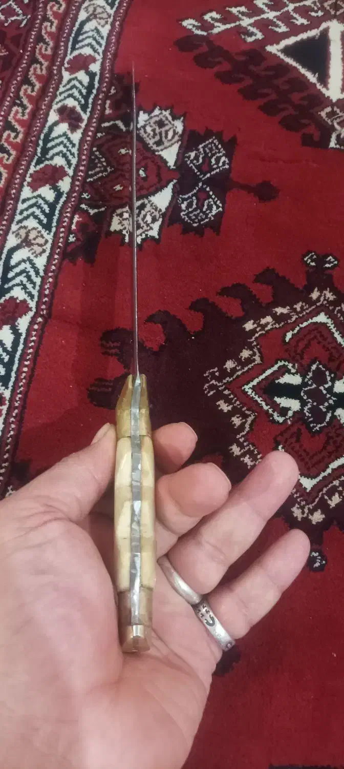 چاقو ترکمنی|کلکسیون اشیاء عتیقه|گرگان, |دیوار