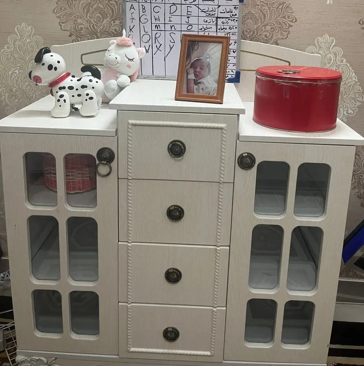 سرویس خواب نوزاد|تخت و صندلی بچه|مشهد, هنرستان|دیوار