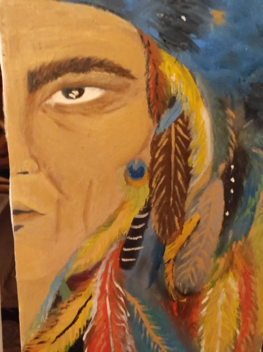 نقاشی رنگ روغن|تابلو، نقاشی، عکس|مشهد, دانشجو|دیوار