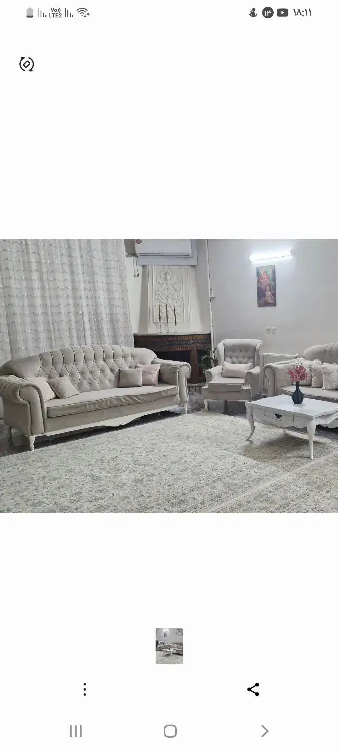 مبل راحتی|مبلمان خانگی و میز عسلی|اصفهان, جلالیه|دیوار