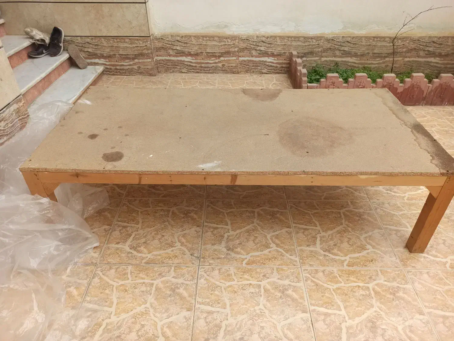 تخت چوبی|تخت و سرویس خواب|گنبد کاووس, |دیوار