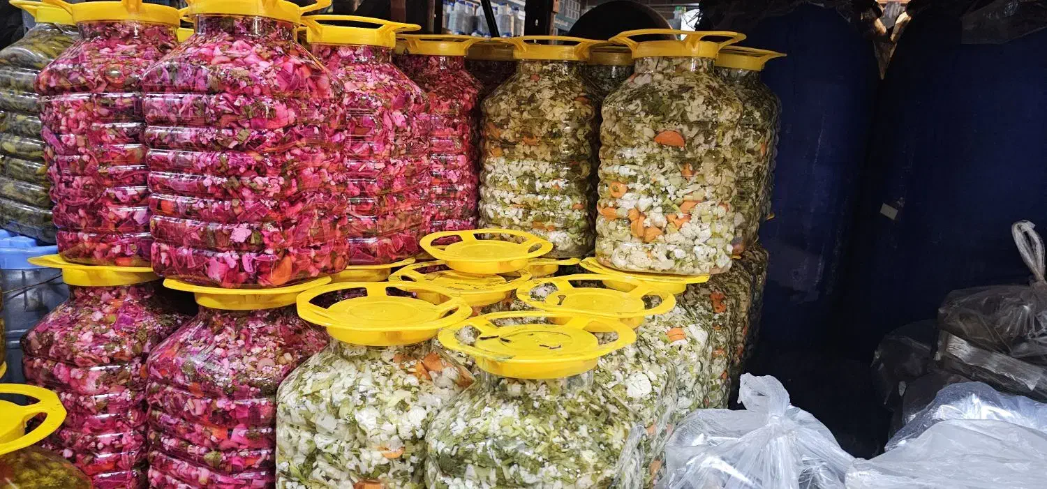 تولید انواع ترشیجات محلی با کیفیت عمده|عمدهفروشی|رشت, چله خانه|دیوار