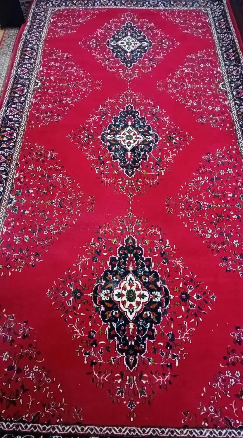 کناره فرش ۴×۲|فرش|اصفهان, نقش جهان|دیوار