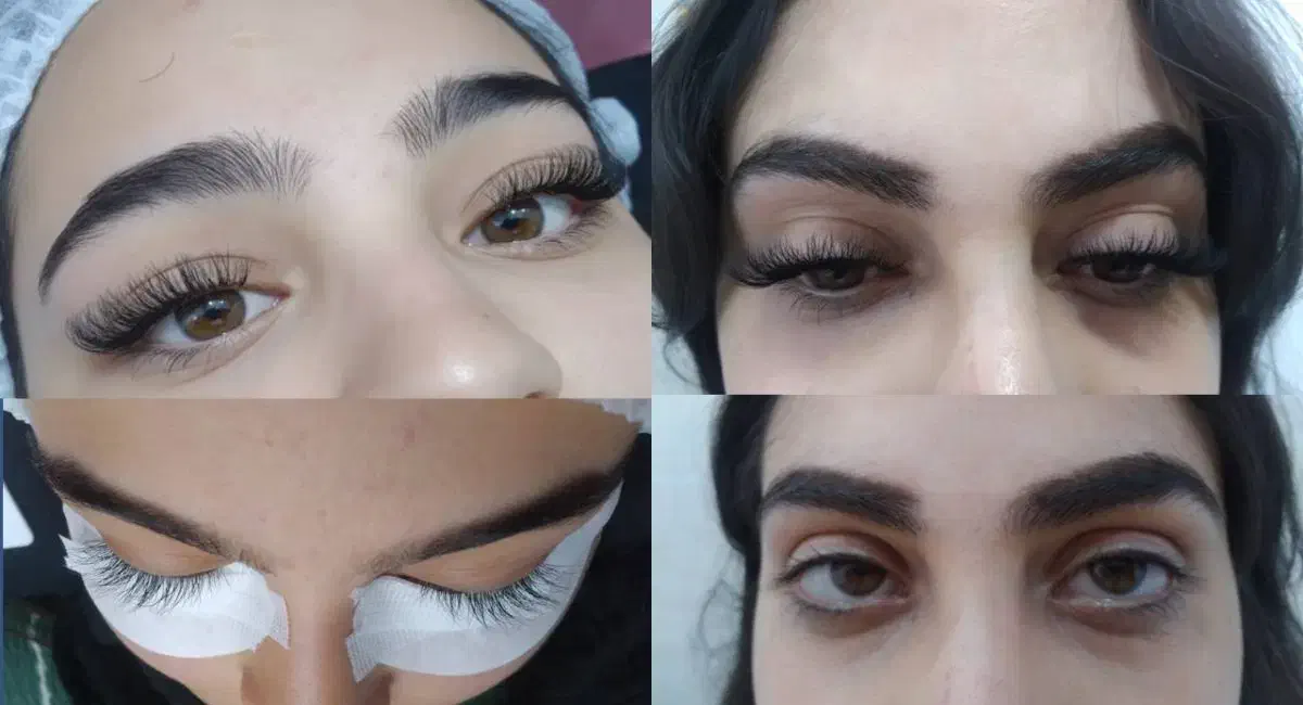 اکستنشن مژه و لیفت مژه و ابرو|خدمات آرایشگری و زیبایی|دوگنبدان, |دیوار