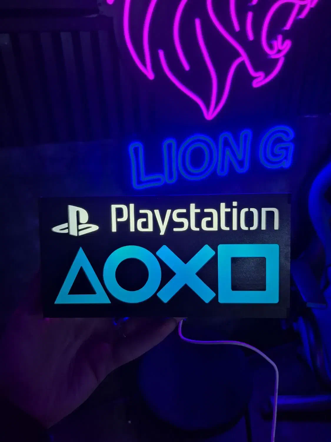 لایت باکس ، اکشن فیگور ، پایه دسته ، ریسه نئون Rgb|کنسول، بازی ویدئویی و آنلاین|مشهد, سناباد|دیوار