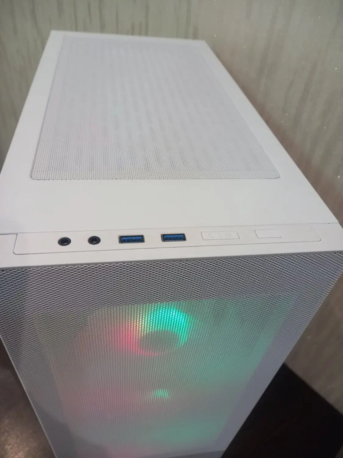 کیس سفید گیمینگ نو|رایانه رومیزی|رشت, بازار|دیوار