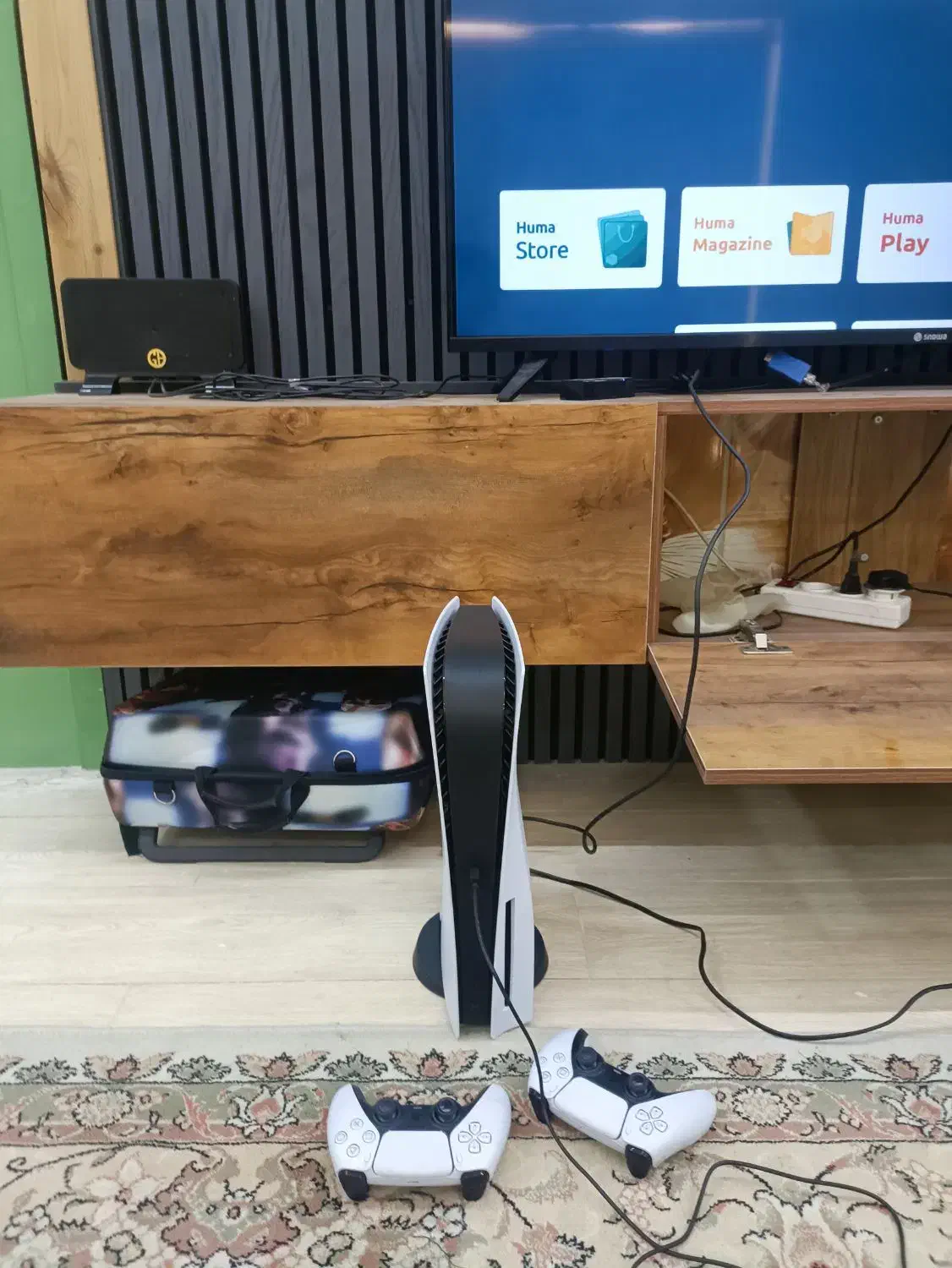 ps5 استاندارد با همه وسایل و در حد نو|کنسول، بازی ویدئویی و آنلاین|دلیجان, |دیوار