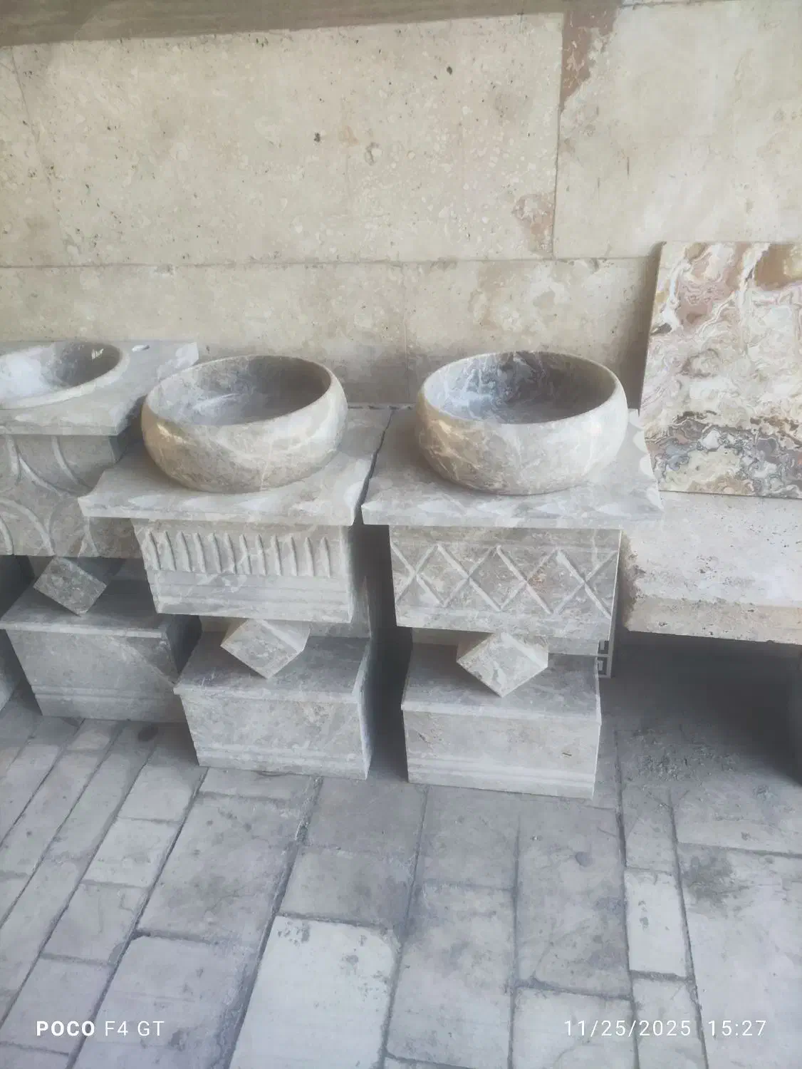 روشویی سنگی سنگ پرشین|لوازم سرویس بهداشتی|فشاپویه, |دیوار