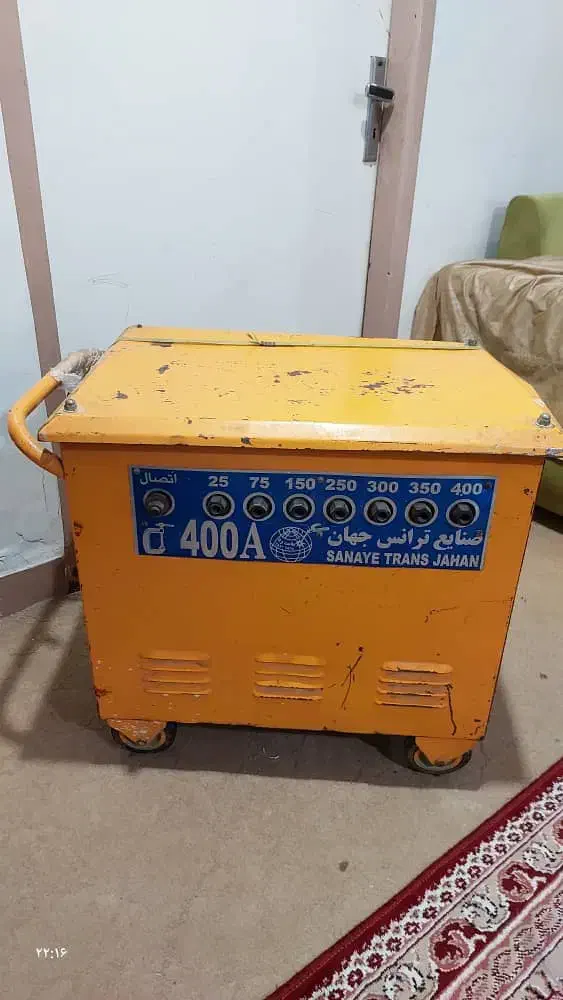 دستگاه جوش 400 آمپر  قدیمی در حد نو|ماشین‌آلات صنعتی|اهواز, شهرک شهید عباس پور|دیوار