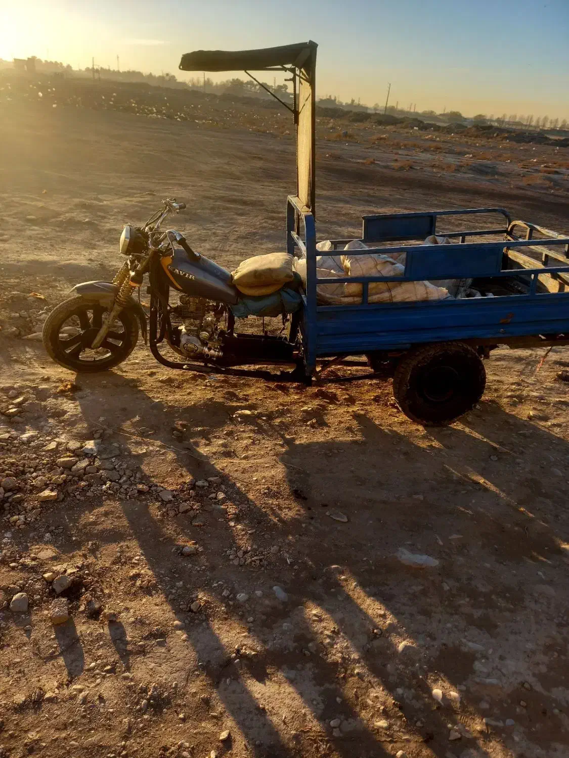 موتور سه چرخ ۱۵۰ سی سی|موتورسیکلت|ورامین, شهرک مدرس|دیوار