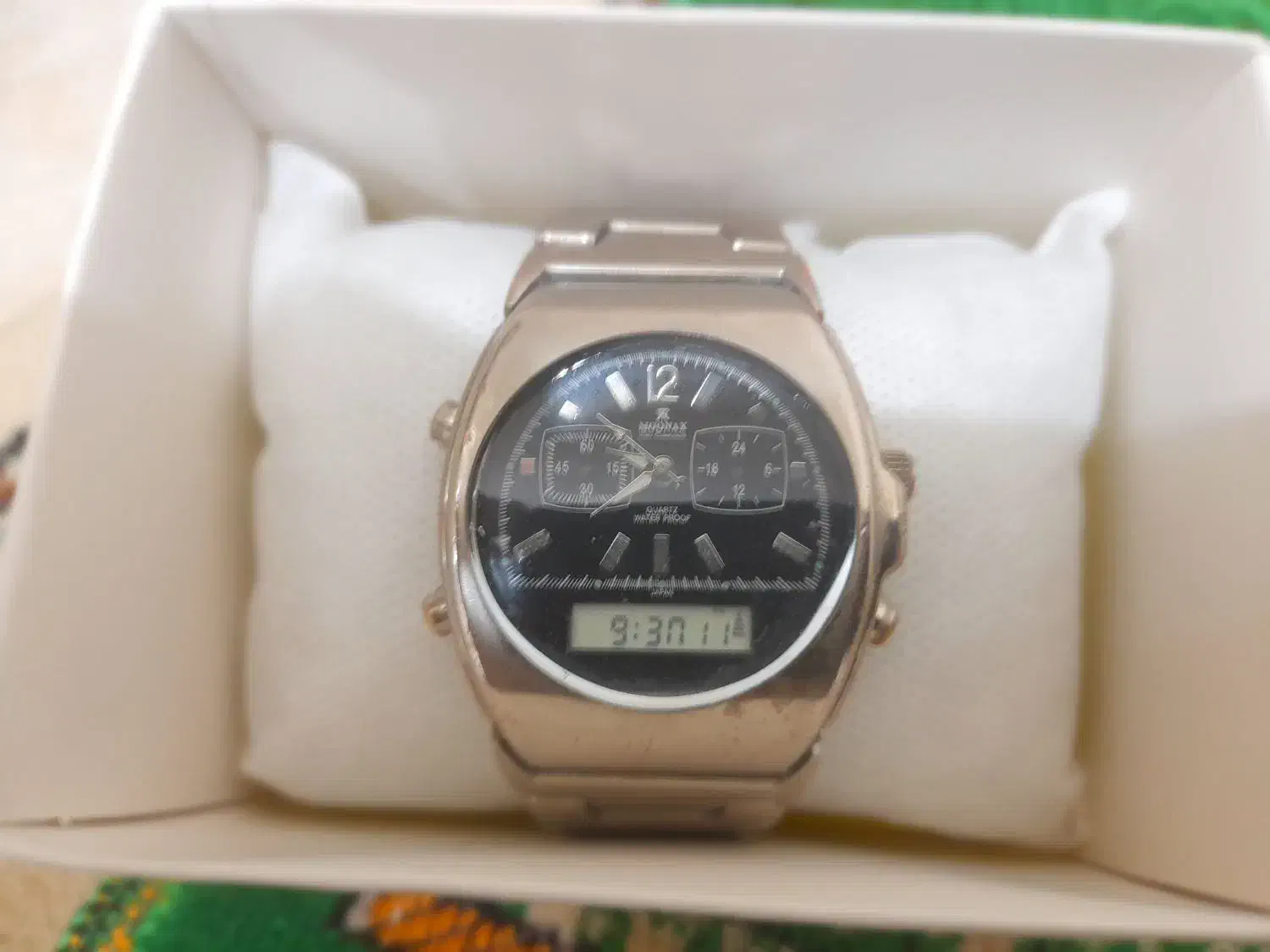 ساعت مووناکس کمیاب آنالوگ دیجیتال|ساعت|کرج, عظیمیه|دیوار