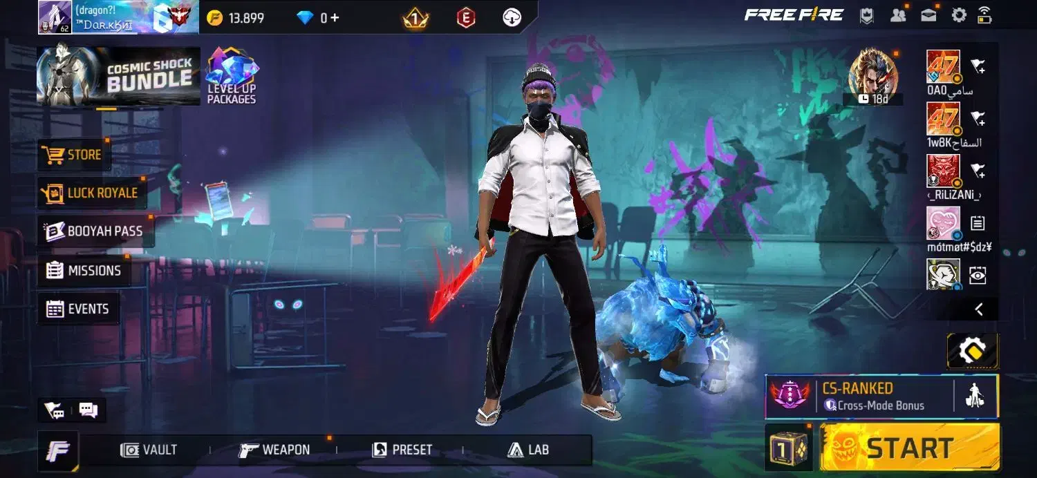 اکانت فیری فایر گاد|کنسول، بازی ویدئویی و آنلاین|میمند, |دیوار