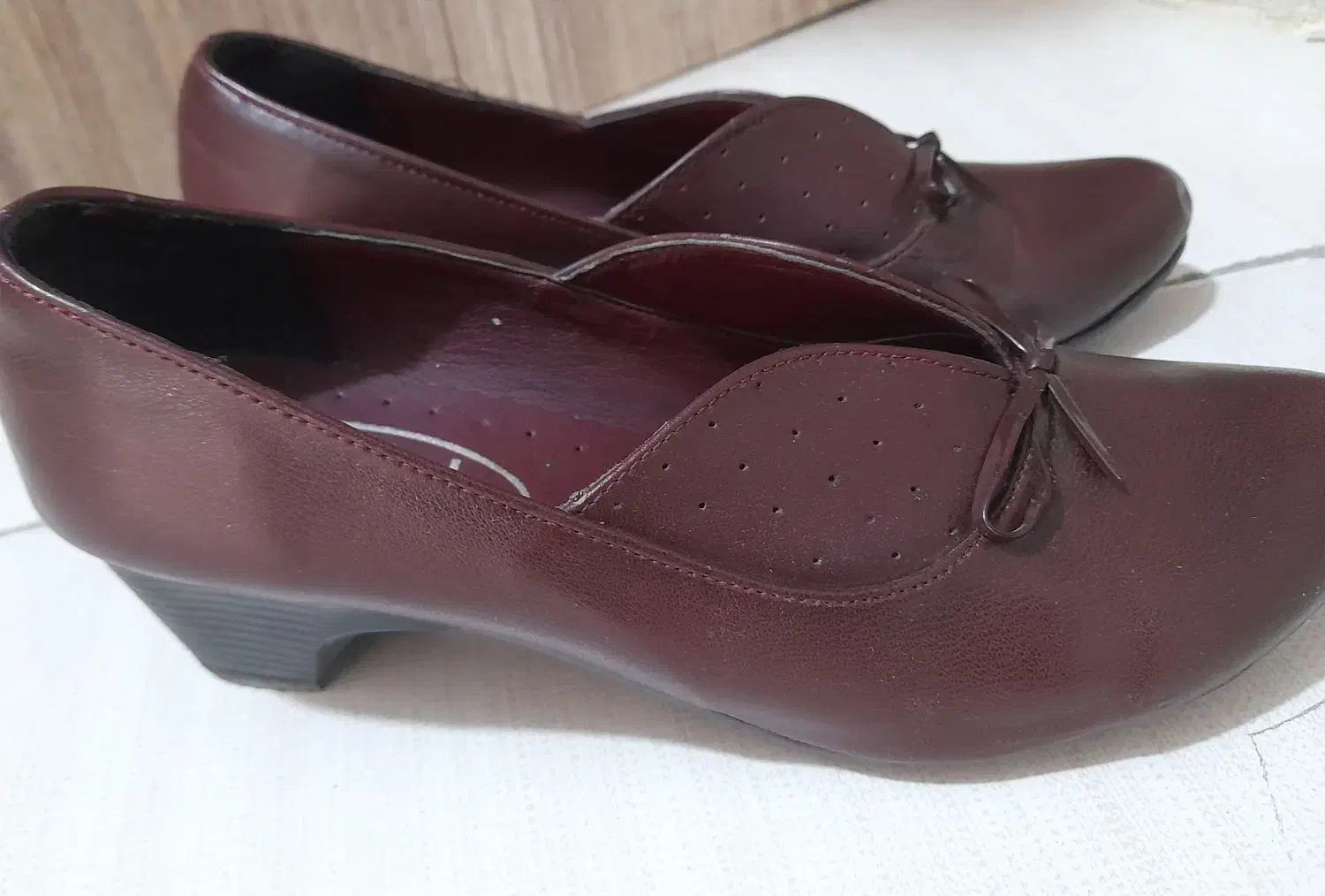 کفش زنانه چرم کاملا نو|کیف، کفش، کمربند|بابل, |دیوار