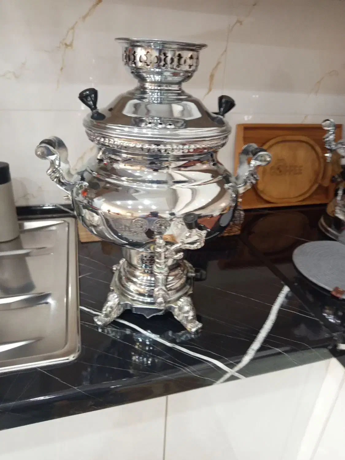 سماور گازی|سماور، چایساز، قهوهساز|کرج, کوی امامیه|دیوار