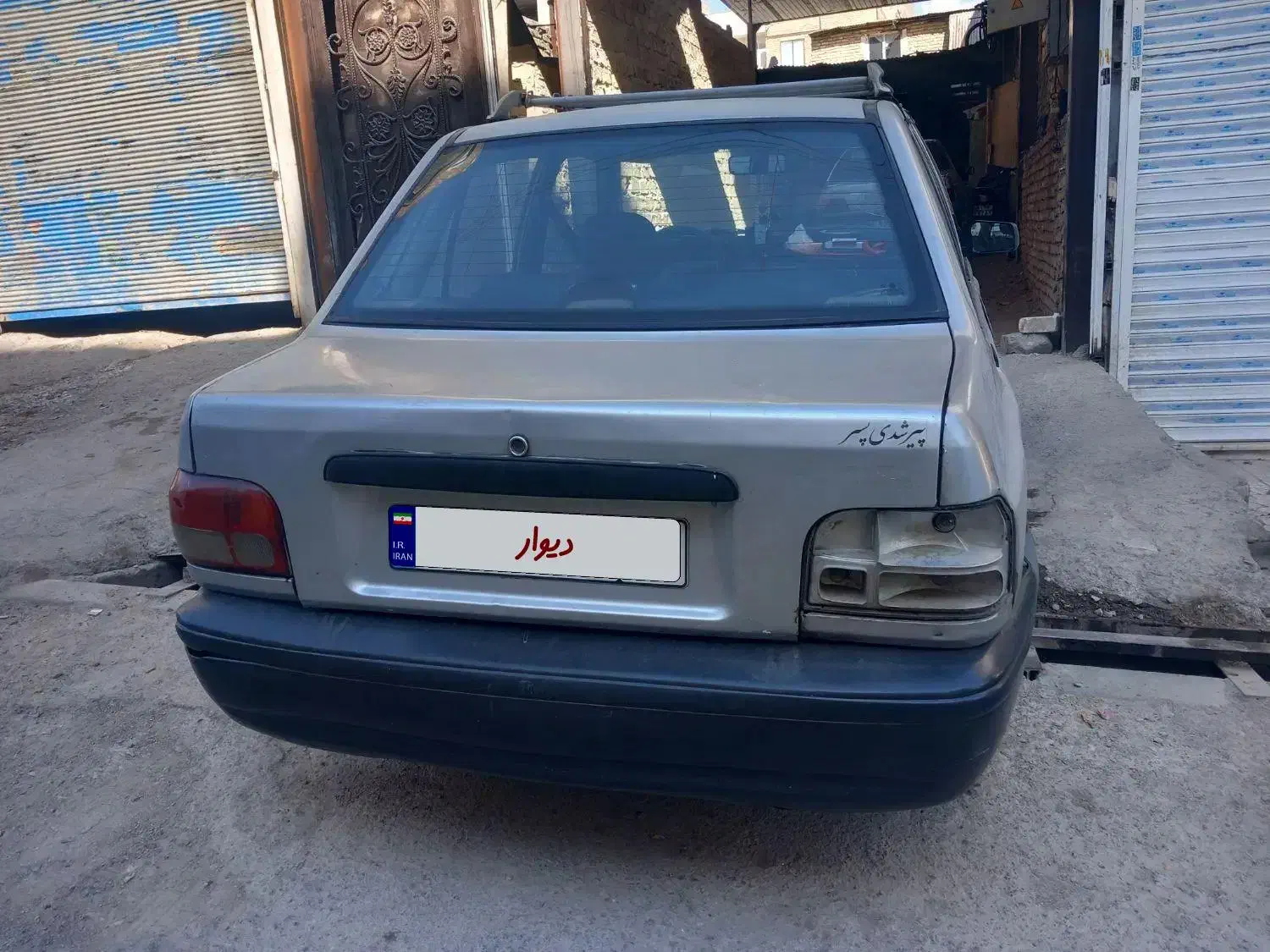 پرایددوررنگ ساستی طرف شاگردبدونه تصادف ولی جوش|خودرو سواری و وانت|بومهن, |دیوار