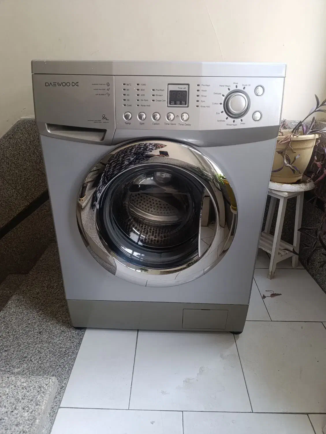 ماشین لباسشویی 8کیلویی دوو اصل کره|ماشین لباسشویی و خشک‌کن لباس|تهران, مشیریه|دیوار