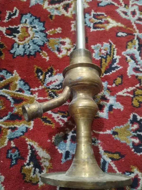 قلیون برنجی|کلکسیون اشیاء عتیقه|سبزوار, شهرک ابوذر|دیوار