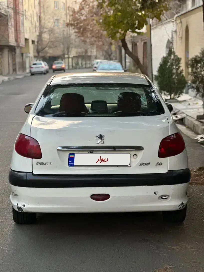 206 SD V20|خودرو سواری و وانت|تبریز, |دیوار