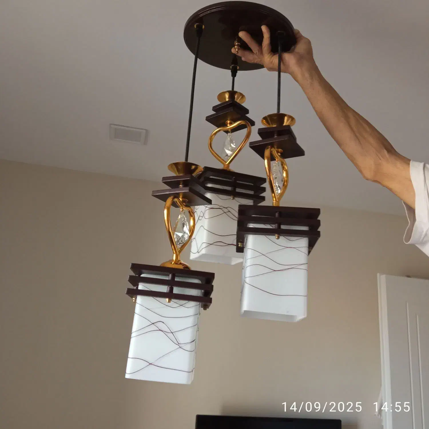 ۳ مدل  لوستر  با شاخه های مختلف|لوستر و چراغ آویز|بابلسر, |دیوار