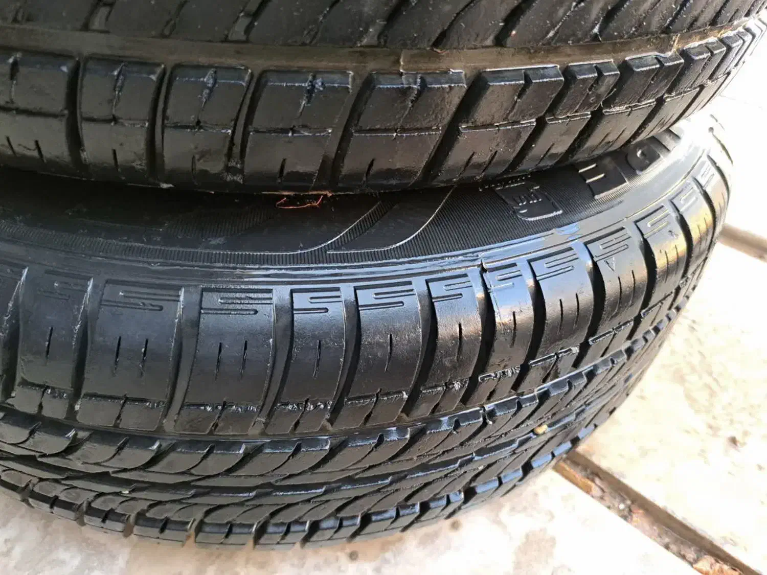 لاستیک پژو سمند روا 185 65 R15 حدود نود درصد|قطعات یدکی و لوازم جانبی|اصفهان, قهجاورستان|دیوار