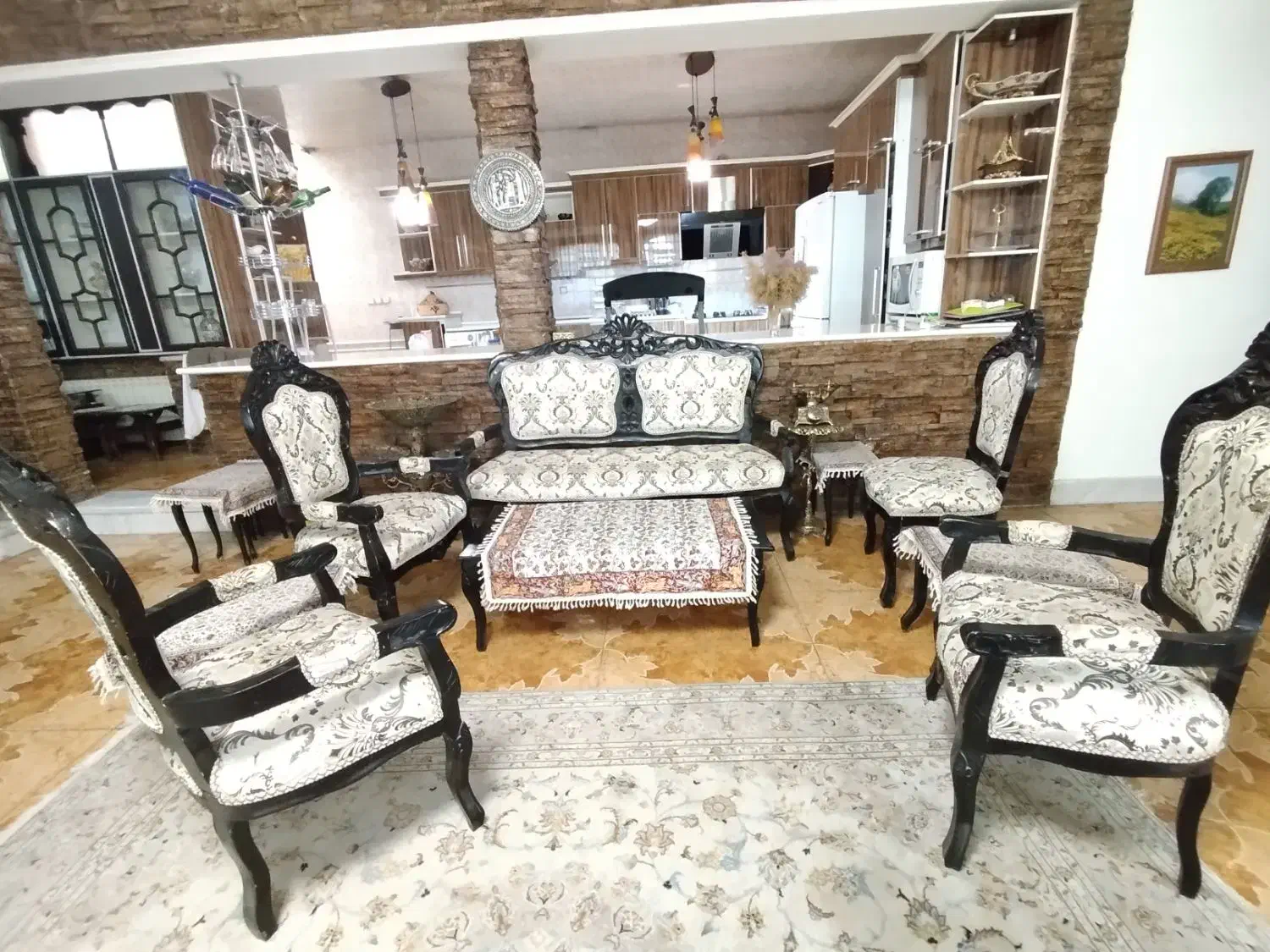 مبل و میز نهار خوری|مبلمان خانگی و میز عسلی|خرمآباد, |دیوار