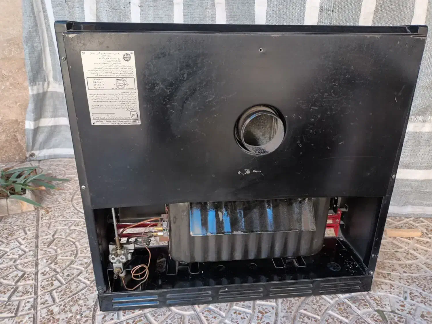 بخاری آزمایش|بخاری، هیتر، شومینه|خوی, |دیوار