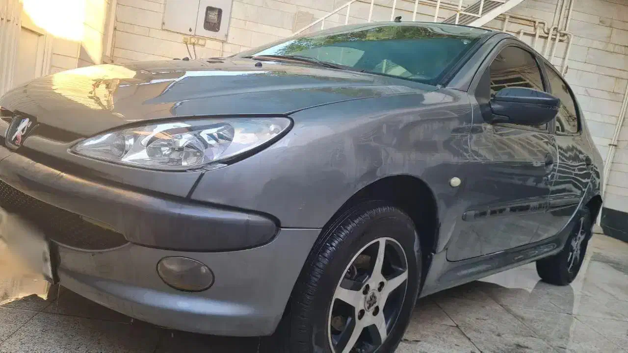 ۲۰۶تیپ۲مدل۸۶کامل رنگ|خودرو سواری و وانت|اهواز, کیان اباد|دیوار