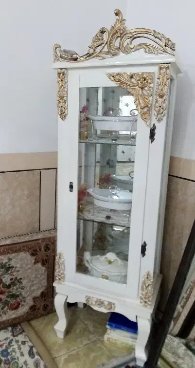 بوفه|بوفه، ویترین، کنسول|ایوان, |دیوار