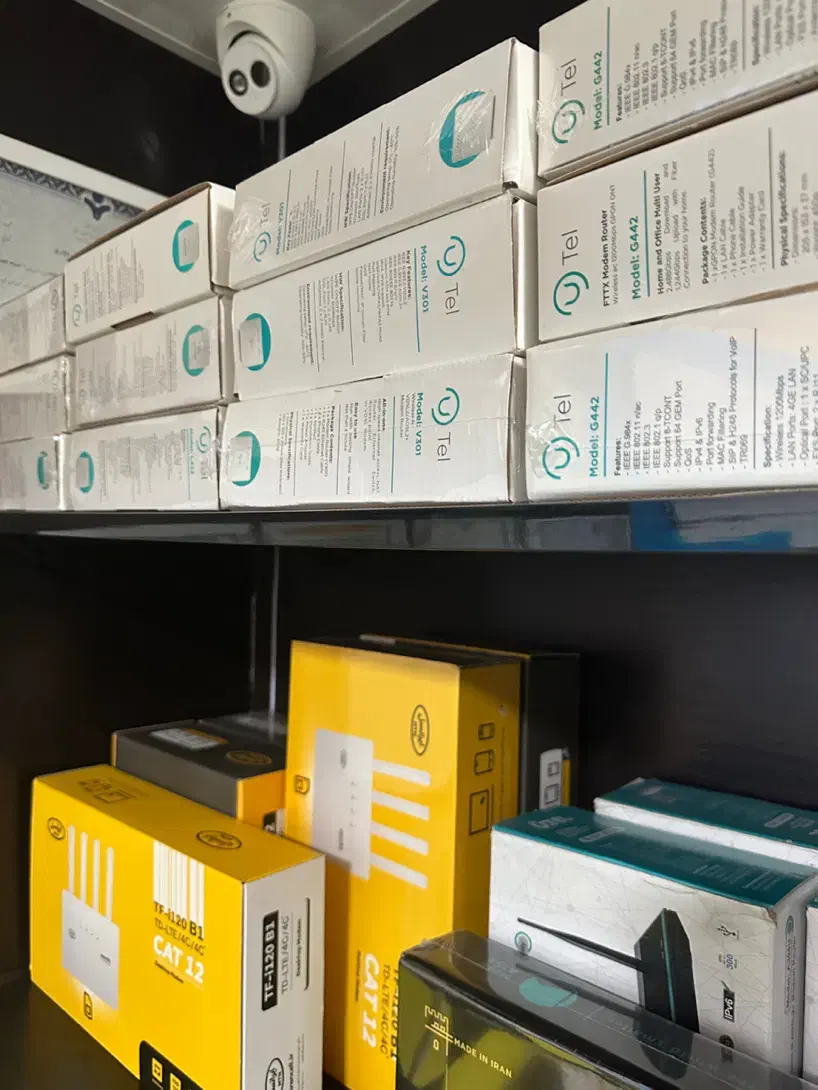 مودم انلاک اورجینال شاتل موبایل و آپتل|مودم و تجهیزات شبکه|گرمدره, |دیوار