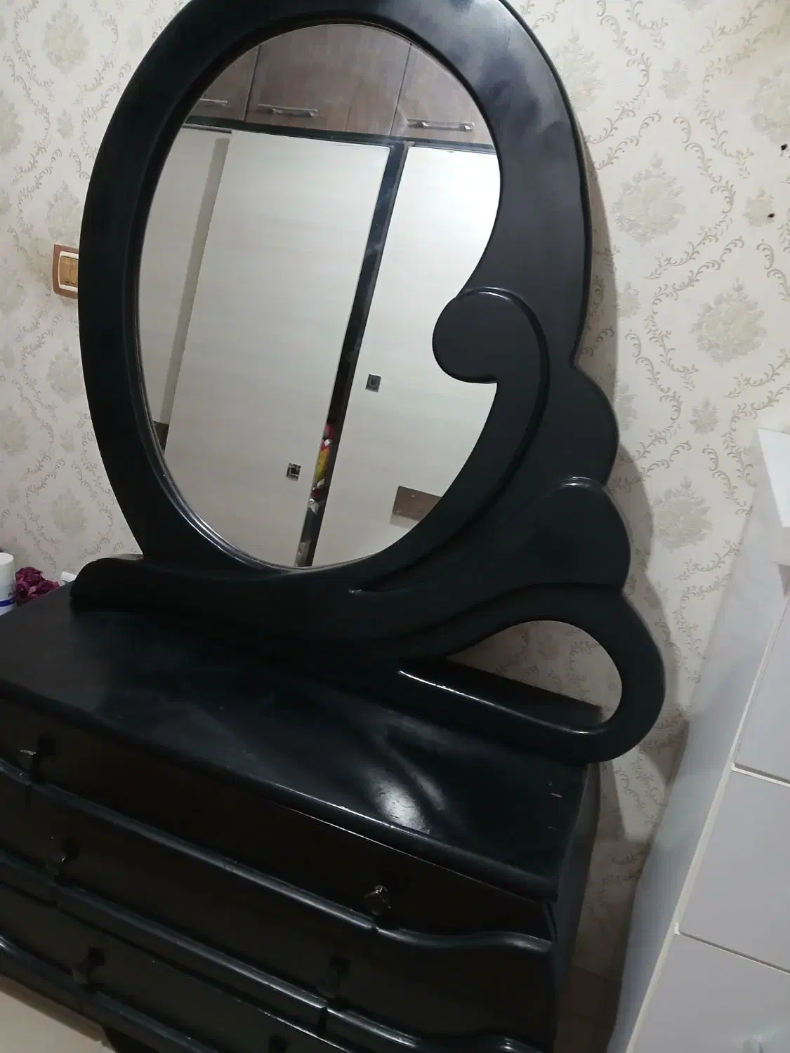 آیینه ودراور سه کشاب تمیز|جاکفشی، کمد، دراور|اراک, |دیوار