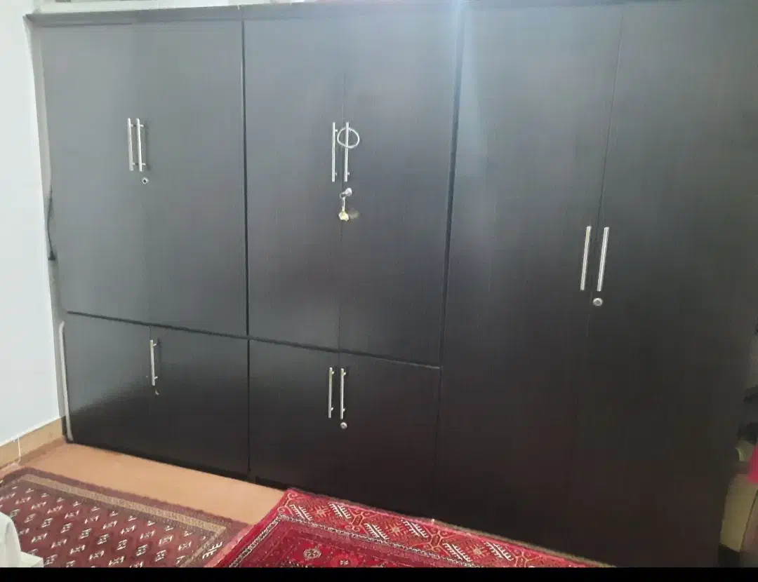 کمد MDF جنس اصلی بسیار تمیز  سه تیکه با دراور|جاکفشی، کمد، دراور|گنبد کاووس, |دیوار