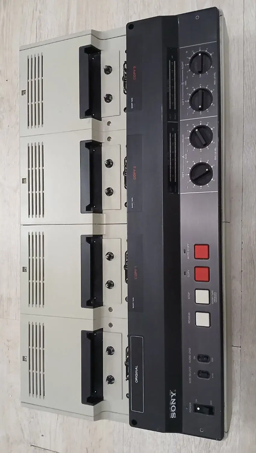 دستگاه تکثیر نوار کاست سونی Sony ccp-310|کلکسیون اشیاء عتیقه|اصفهان, مرداویج|دیوار