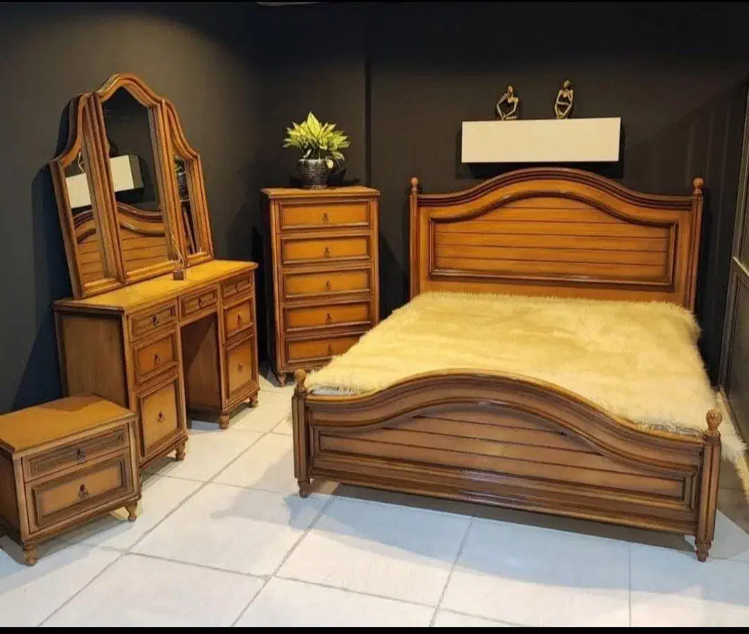 تختخواب دو نفره مدرن|تخت و سرویس خواب|اردبیل, |دیوار