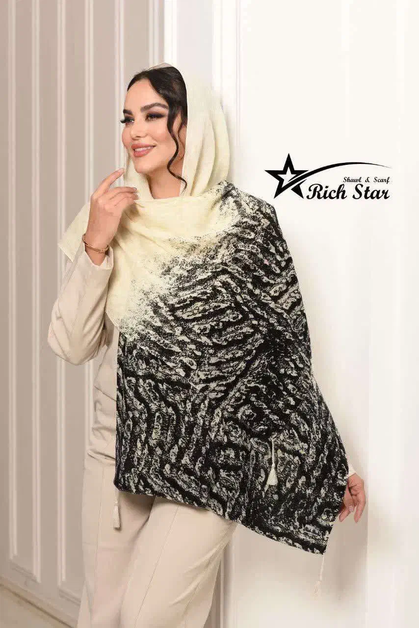 شال برشکا پاییزه در تنوع رنگ|لباس|میانه, |دیوار