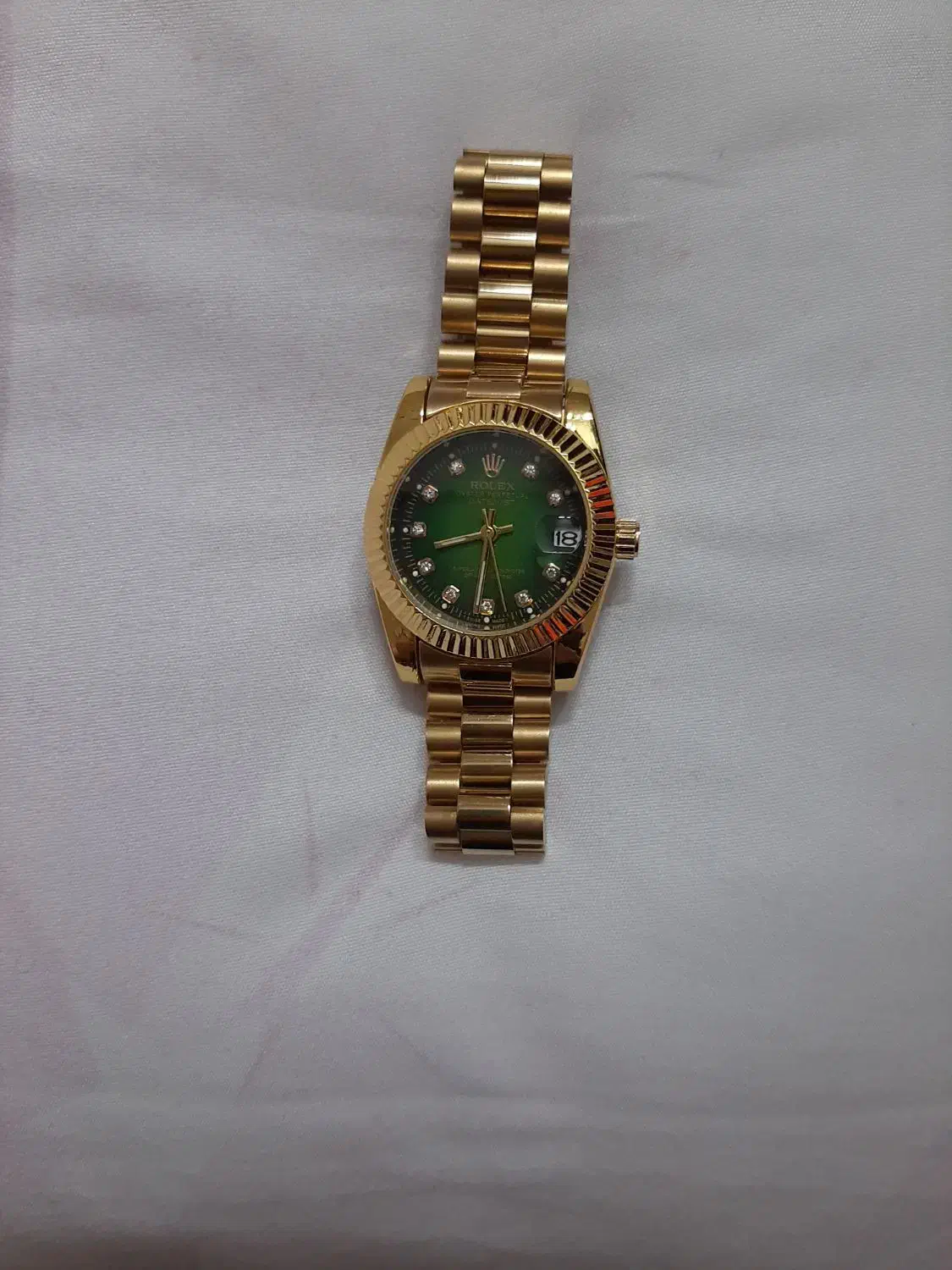 ساعت مچی رولکس طلایی تقویم دار، نو واکبند|ساعت|مشگین شهر, |دیوار