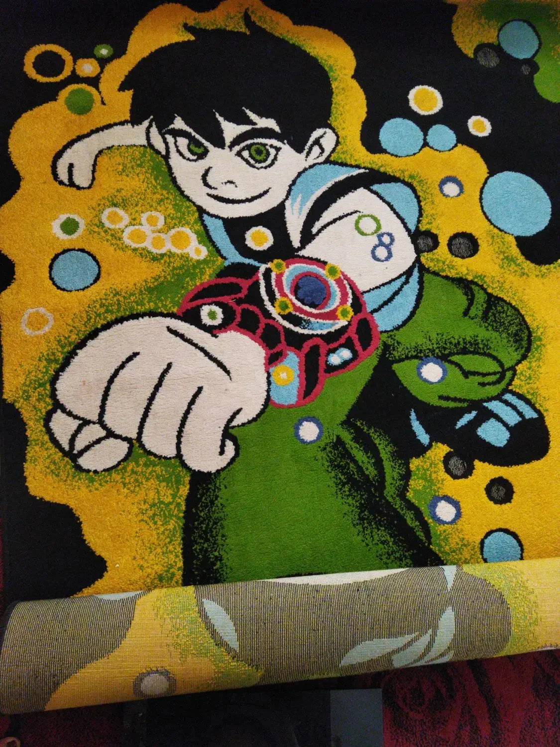 فرش اتاق کودک طرح کارتونی بن تن|فرش|فردیس, ثابتی|دیوار