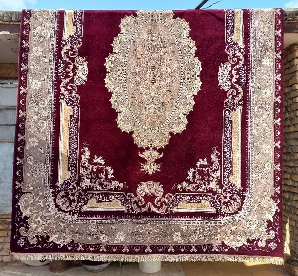 فرش ۱۲ متری ۳در۴ درحد نو تمام نخ|فرش|نیشابور, دارایی|دیوار