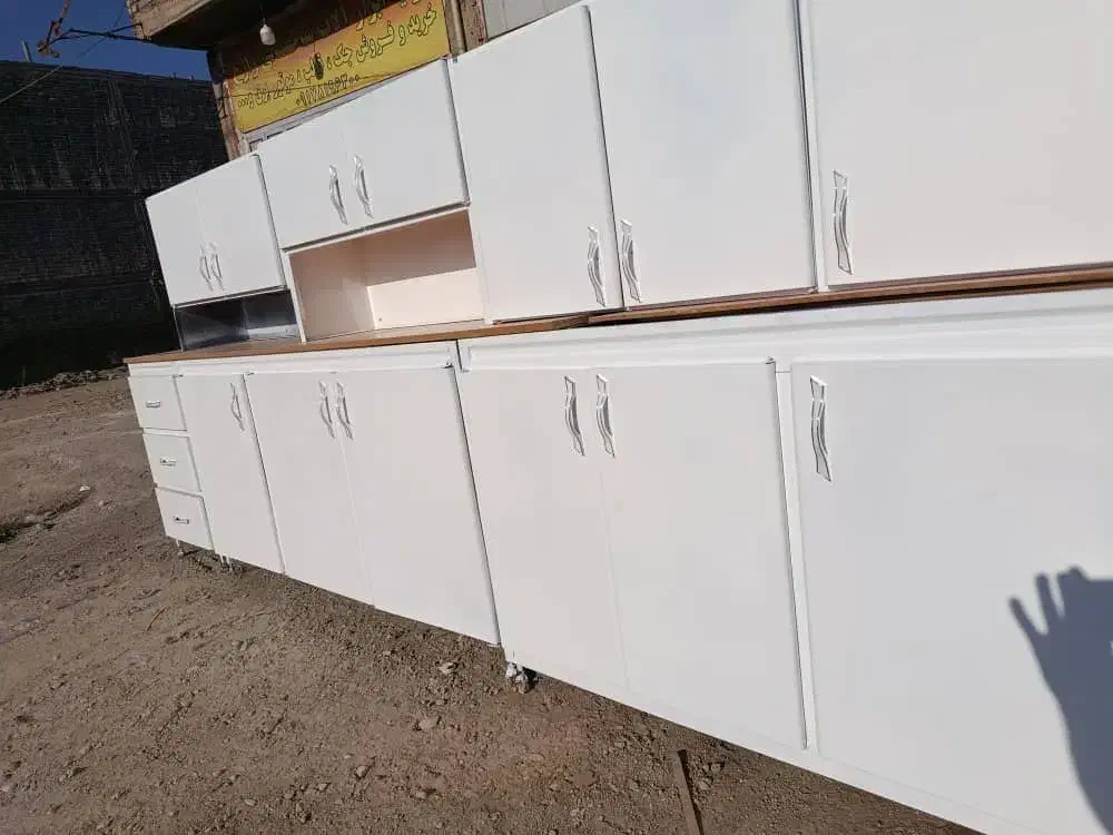 ۷متر کابینت فلزی ورق ۷۰دست دوم در حدنو نو|مصالح و تجهیزات ساختمان|شیراز, ماه فیروزان|دیوار