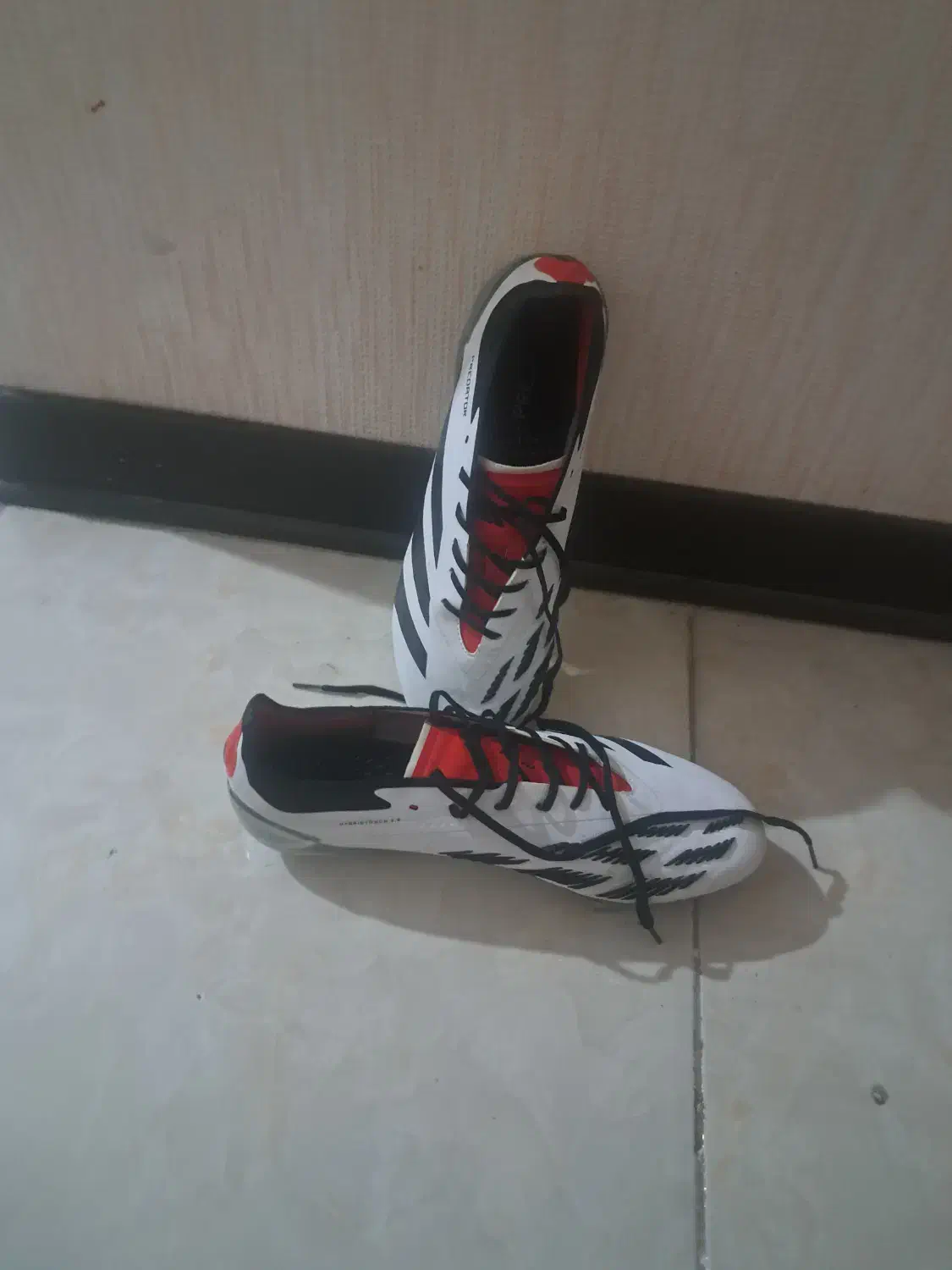 کفش فوتبال adidas predator|کیف، کفش، کمربند|شیراز, شهرک سراج‎|دیوار