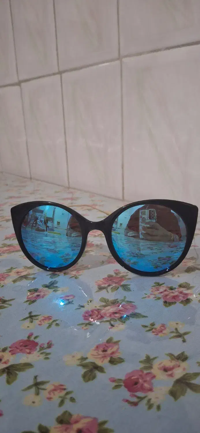 عینک دودی زنانه گربه ای گلس براق|زیورآلات و اکسسوری|زنجان, |دیوار