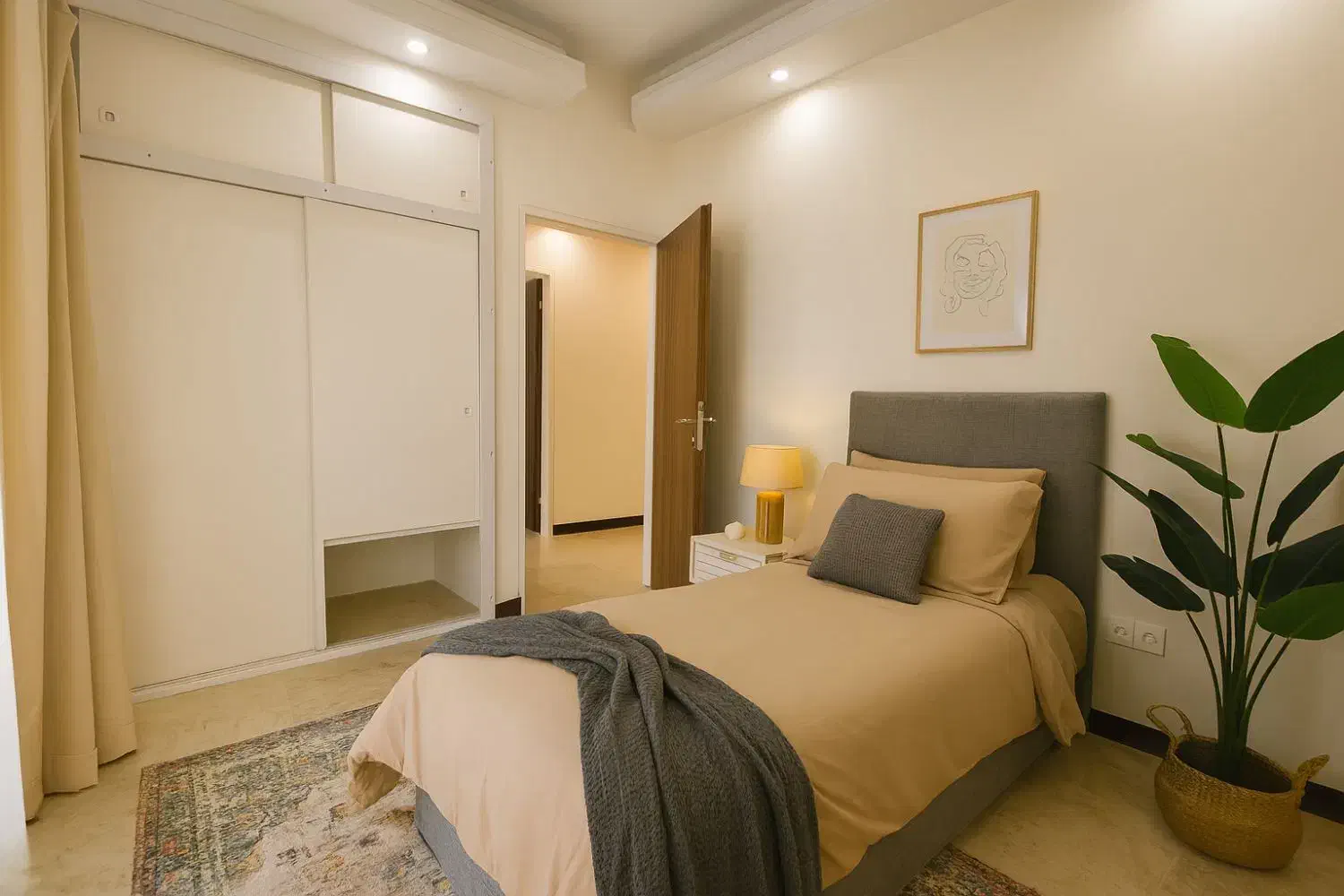 ۵۹ متر دوخواب ناب/ نورِ دوطرفه /بینقص|فروش آپارتمان|تهران, سازمان برنامه جنوبی|دیوار