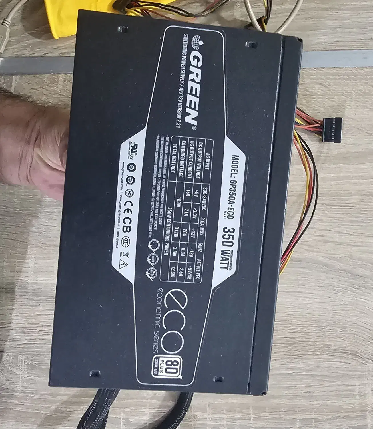 پاور گرین ۳۵۰ + کارت گرافیگ gt730 ddr3|قطعات و لوازم جانبی رایانه|تهران, مینای جنوبی|دیوار